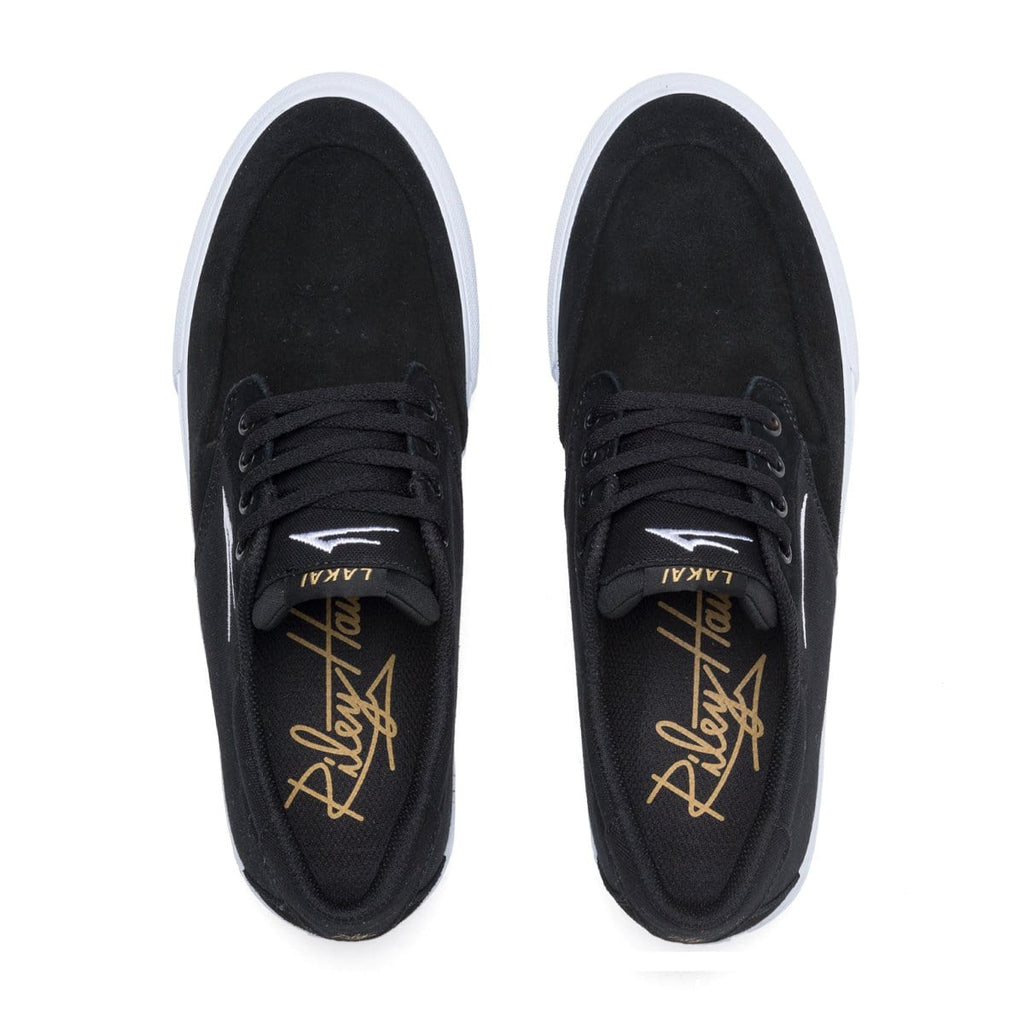 Lakai Riley 3 Black Suede - 50-50 Skate Shop