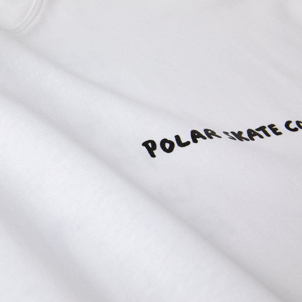 Polar Skate Rock 'n' Roll Tee White - 50-50 Skate Shop