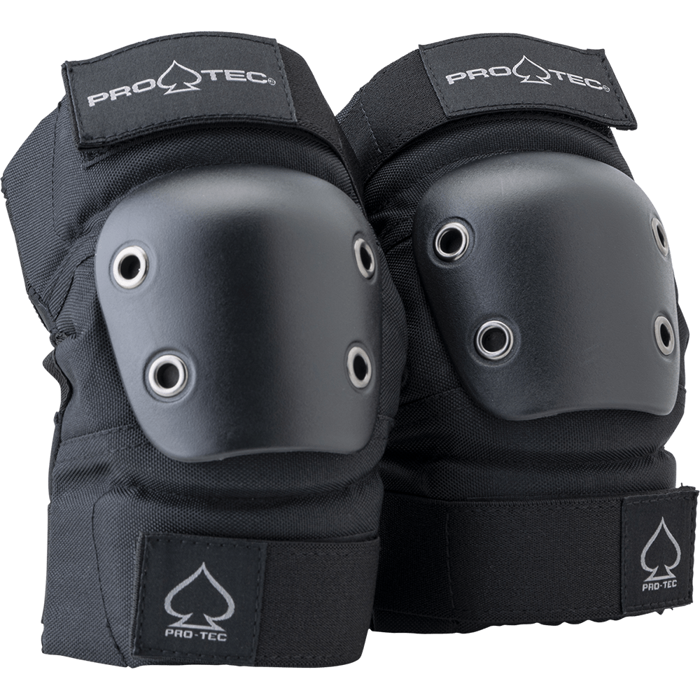 Pro Tec Street Gear Junior Knee Elbow Wrist Guard 3 Pack Pad Set Black - 50-50 Skate Shop