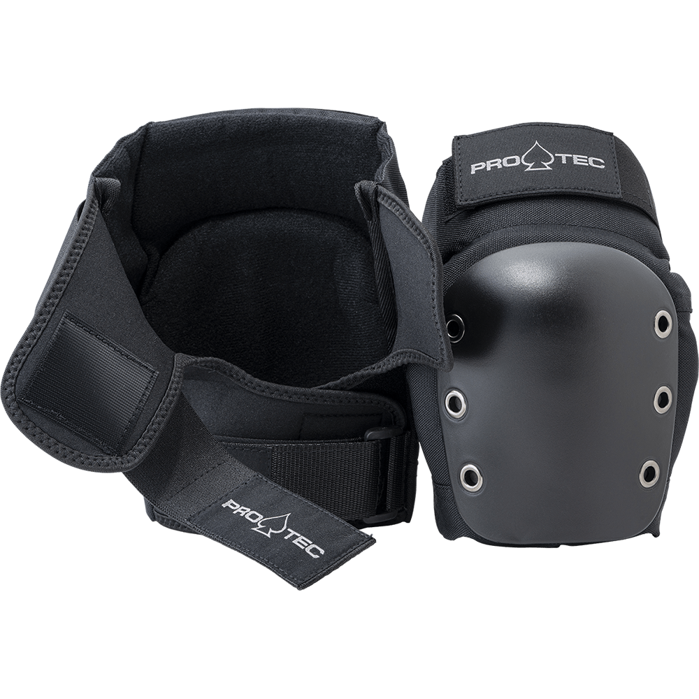 Pro Tec Street Gear Junior Knee Elbow Wrist Guard 3 Pack Pad Set Black - 50-50 Skate Shop