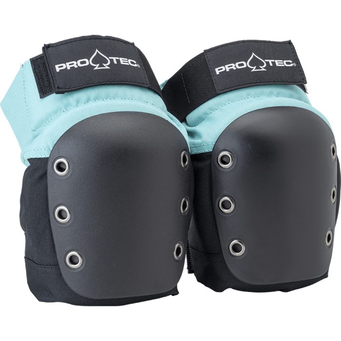 Pro Tec Street Gear Junior Skate Knee Elbow Wrist Guard 3 Pack Pads Sky Brown - 50-50 Skate Shop