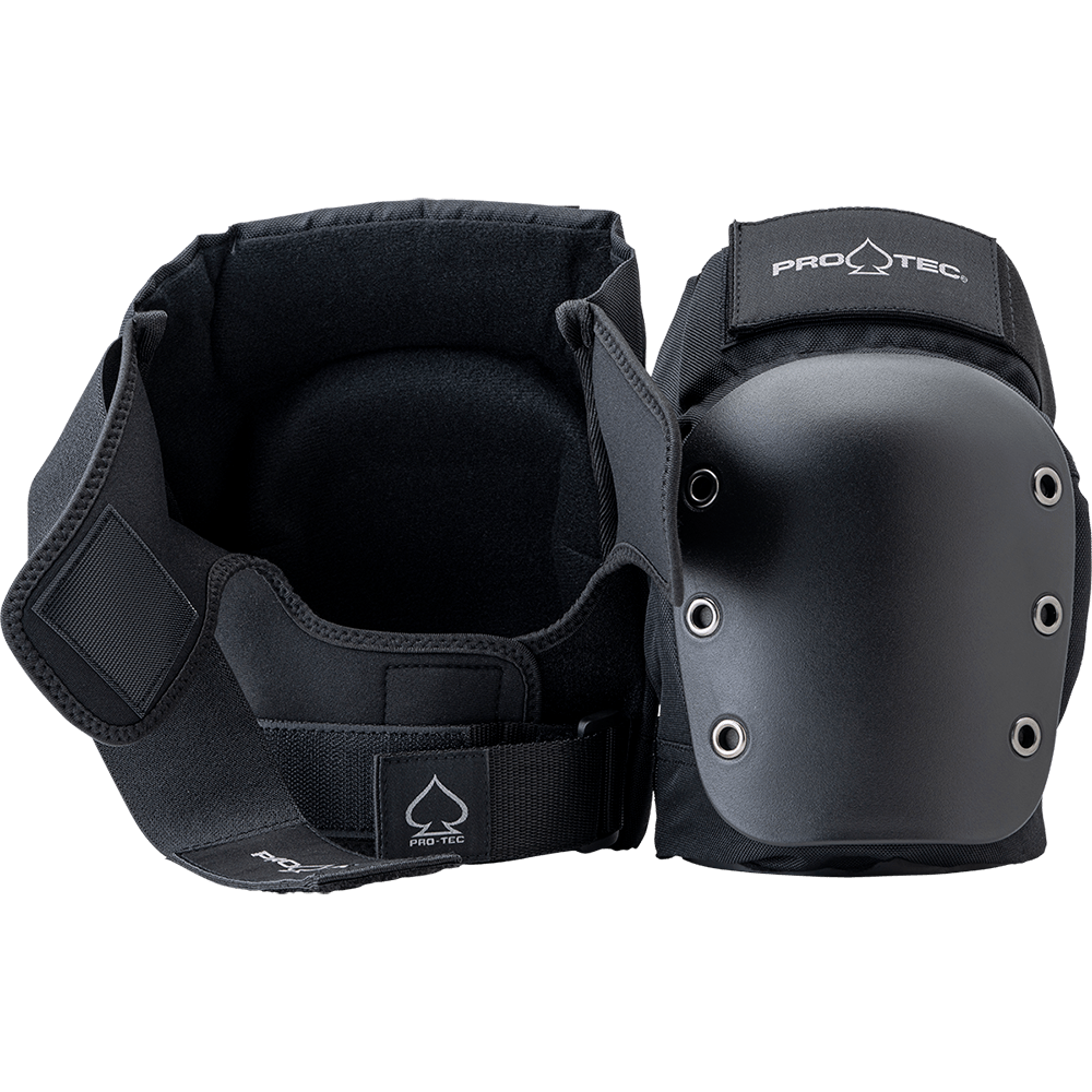 Pro-Tec Street Skate Knee Elbow Open Back Pad Set - 50-50 Skate Shop
