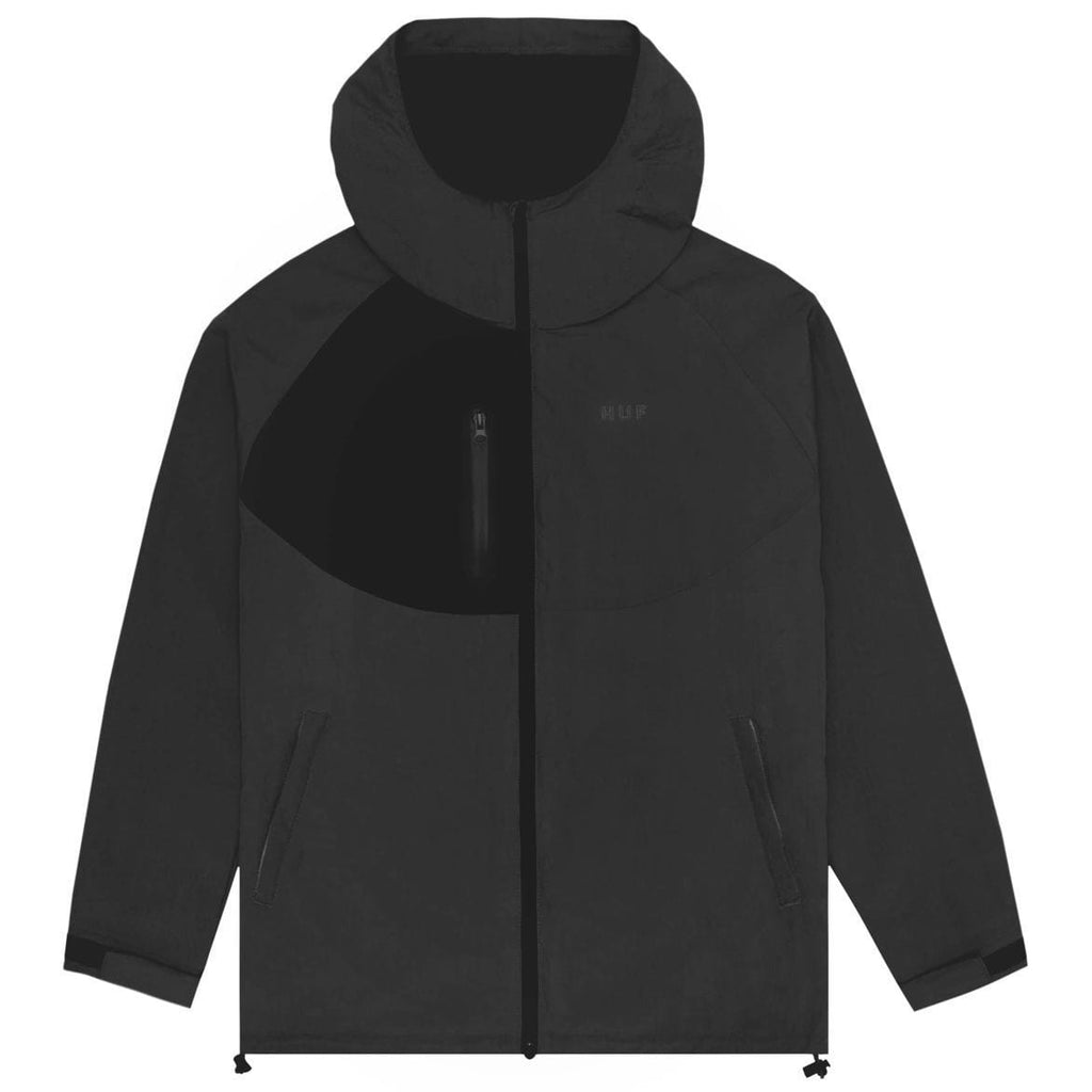 Huf Standard Shell 2 Jacket Black - 50-50 Skate Shop