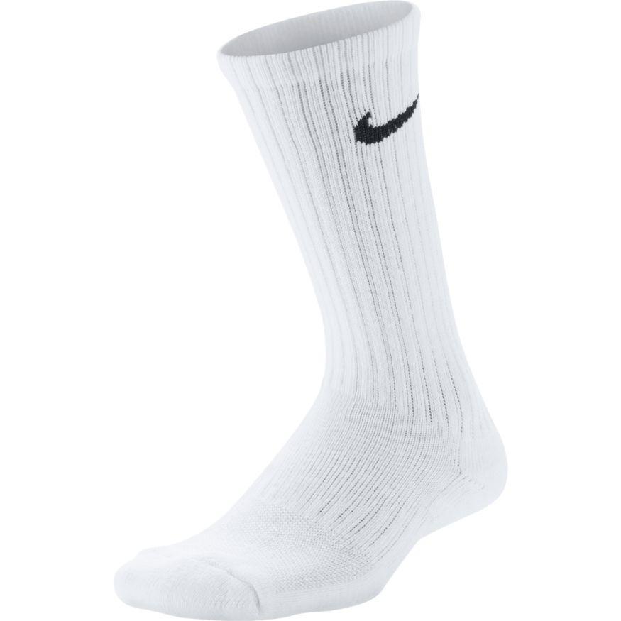 Nike SB Kids Skate Performance Cushioned Crew Training Socks White Black 3 Pack - 50-50 Skate Shop