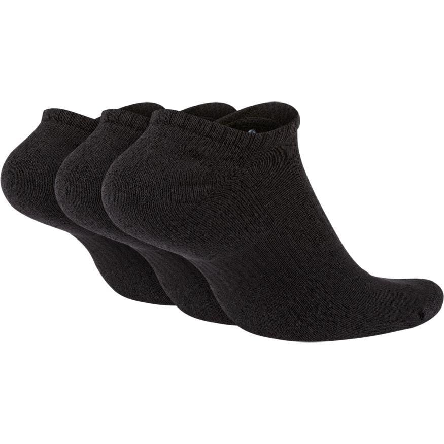 Nike SB Skate Everyday Cushioned No Show Socks Black White 3 Pack - 50-50 Skate Shop