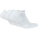 Nike SB Skate Everyday Cushioned No Show Socks White Black 3 Pack - 50-50 Skate Shop