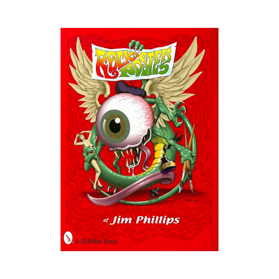 Santa Cruz Rock Posters of Jim Phillips Book - 50-50 Skate Shop