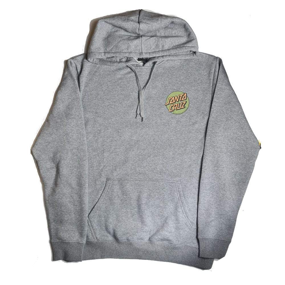 Santa Cruz Camo Hand Pop Hoodie Grey Heather - 50-50 Skate Shop