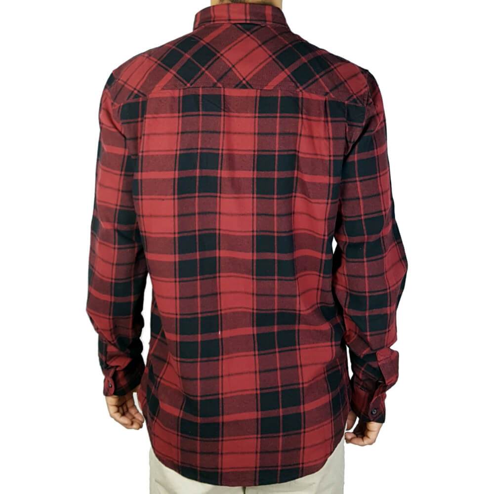 Santa Cruz Delaware Shirt Blood Red - 50-50 Skate Shop