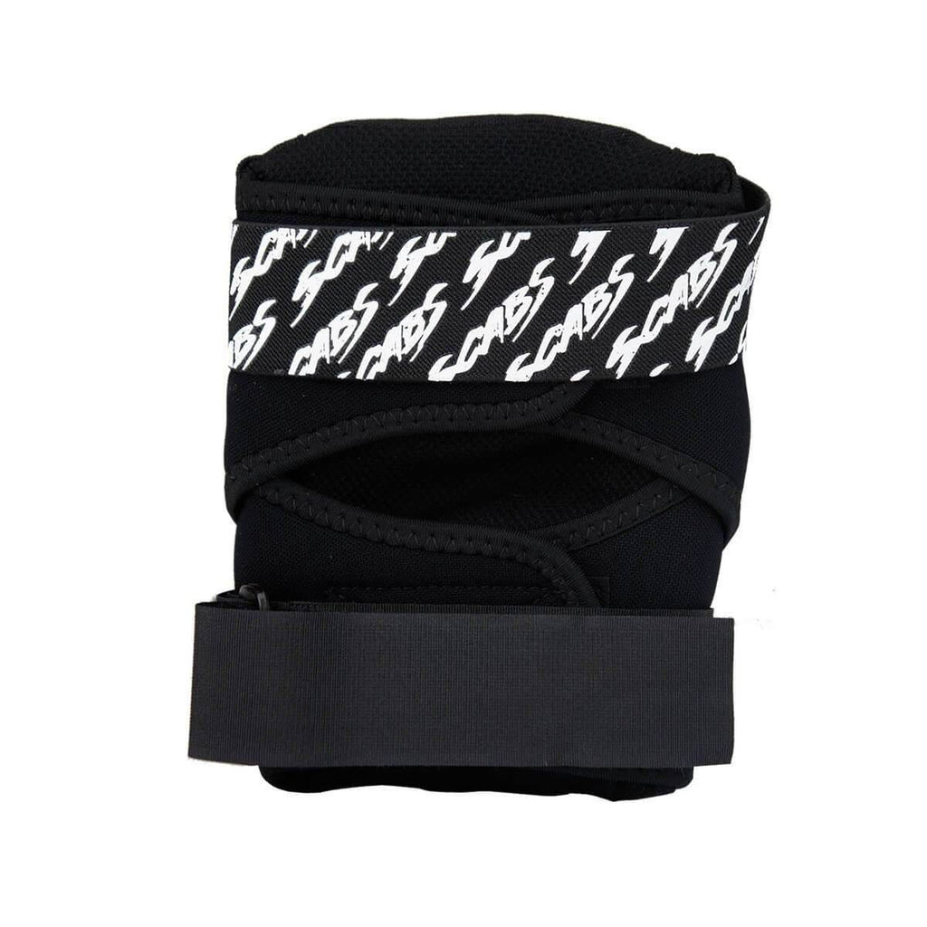 Smith Scabs Junior Skate Pro Knee Pads Black With Black Caps - 50-50 Skate Shop