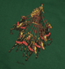 Passport Crewneck Sweater State Hourses Dark Green - 50-50 Skate Shop