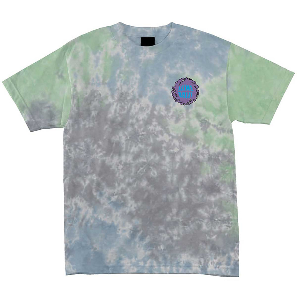 Santa Cruz Slime Balls Grave Hand Short Sleeve Tee Slushy - 50-50 Skate Shop