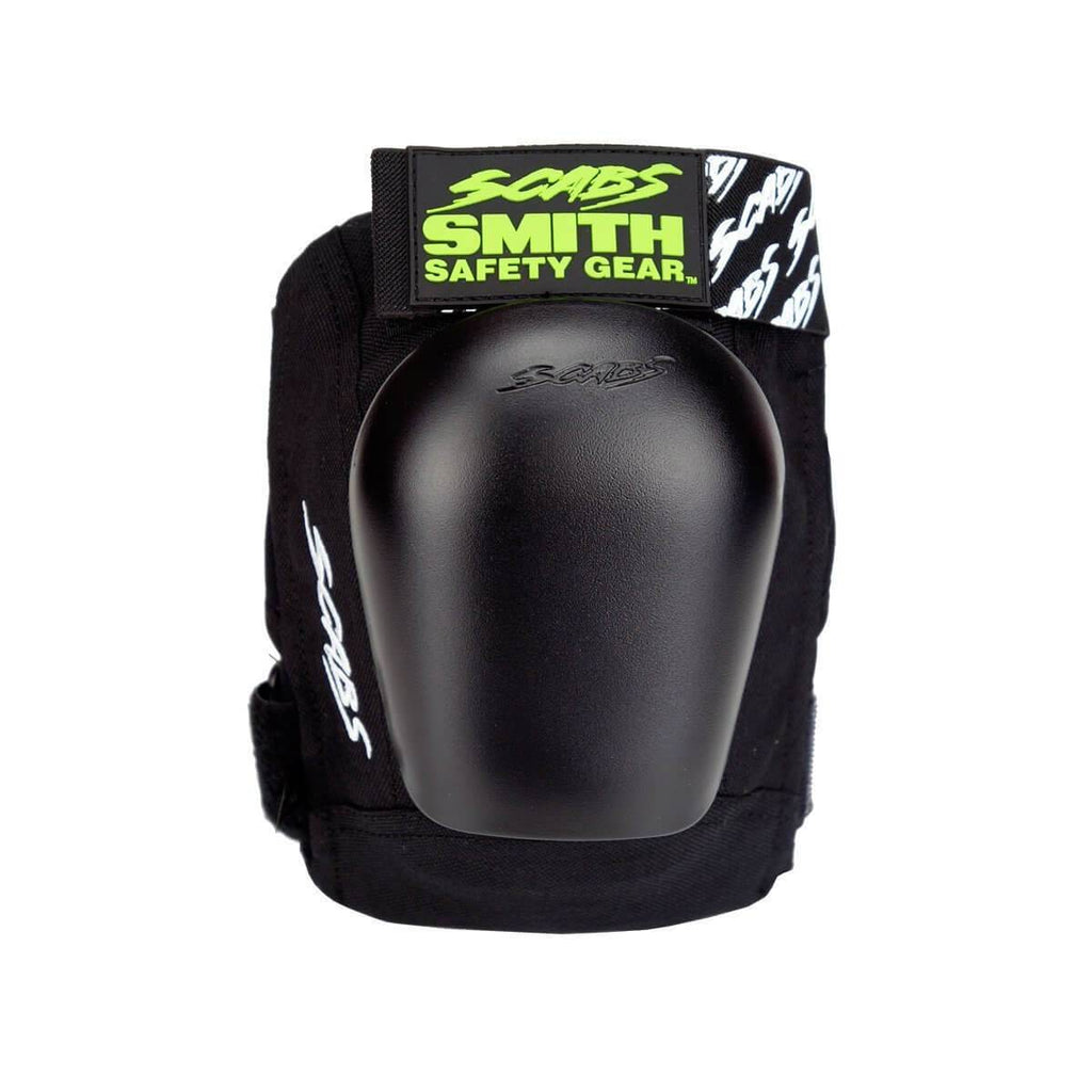 Smith Scabs Junior Skate Pro Knee Pads Black With Black Caps - 50-50 Skate Shop