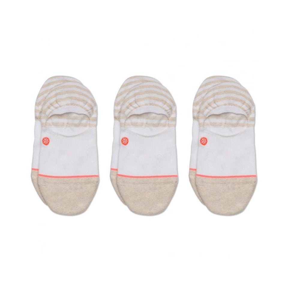 Stance Womens Invisible Socks 3 Pack White - 50-50 Skate Shop