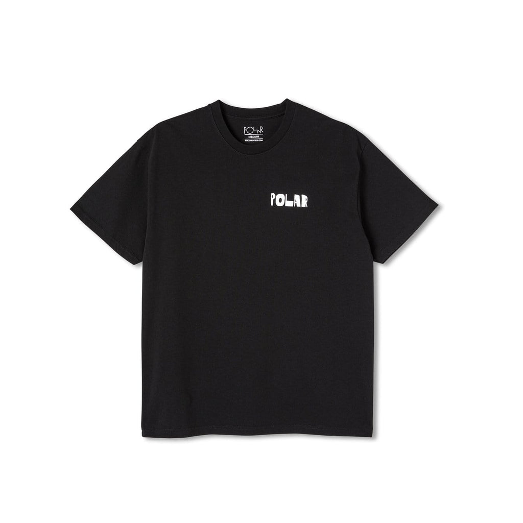 Polar Skate Trippin Tee Black - 50-50 Skate Shop