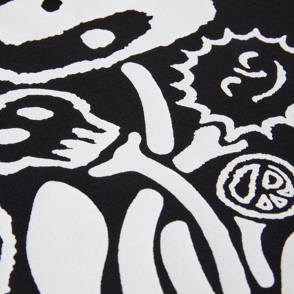 Polar Skate Trippin Tee Black - 50-50 Skate Shop