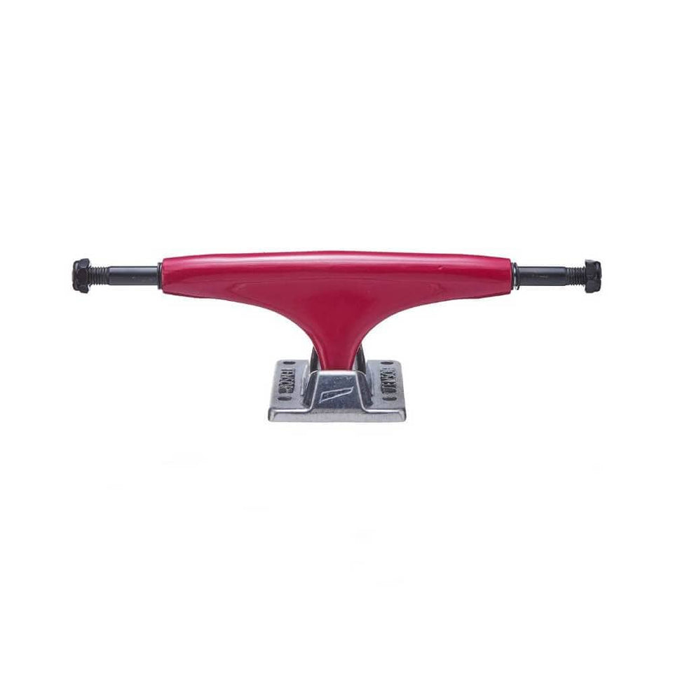 Tensor Skateboard Alloy Trucks 5.25 (7.875") Crimson Raw - Set of 2 - 50-50 Skate Shop