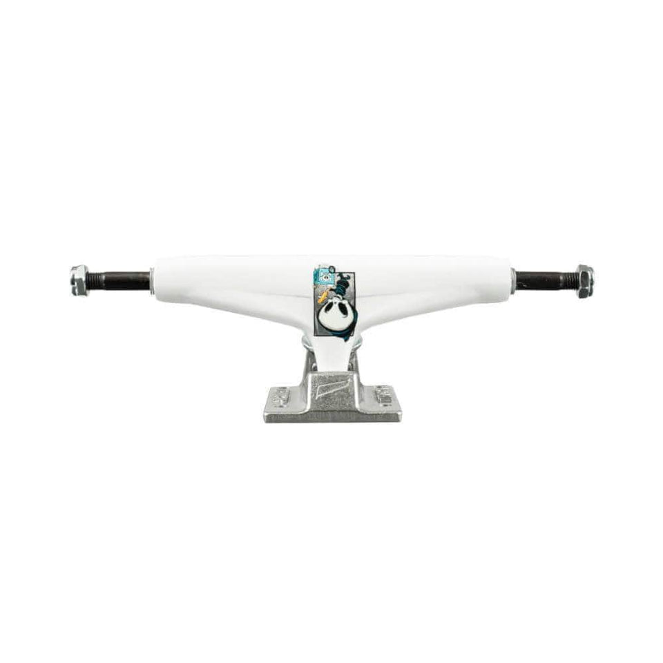 Tensor Skateboard Aluminium Reaper Box Trucks 5.5 (8.125") TJ Rogers White - Set of 2 - 50-50 Skate Shop
