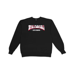 Thrasher Skate Firme Logo Crewneck Black - 50-50 Skate Shop