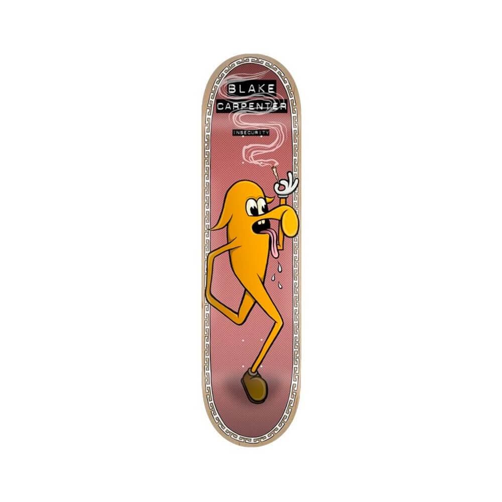 Toy Machine Skateboard Deck Insecurity Blake Carpenter 8.25" x 31.98" 14.25" WB - 50-50 Skate Shop