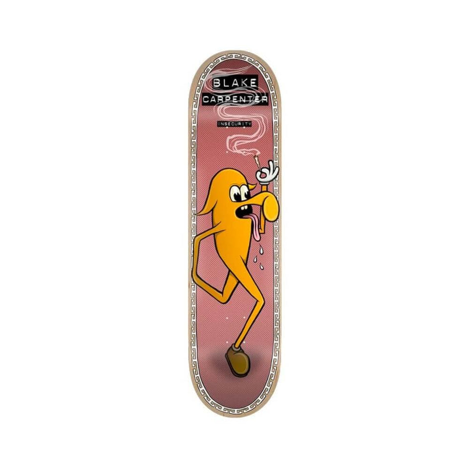 Toy Machine Skateboard Deck Insecurity Blake Carpenter 8.25" x 31.98" 14.25" WB - 50-50 Skate Shop