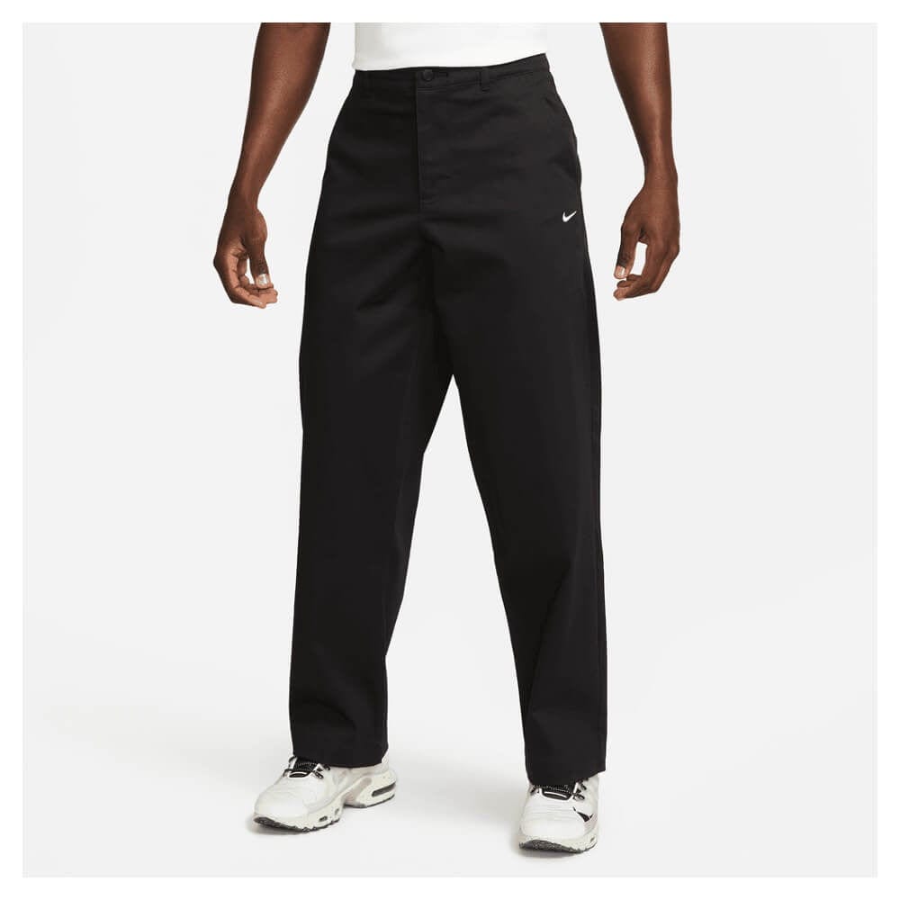 Nike Mens Unlined Cotton Chino Pants - Black - 50-50 Skate Shop