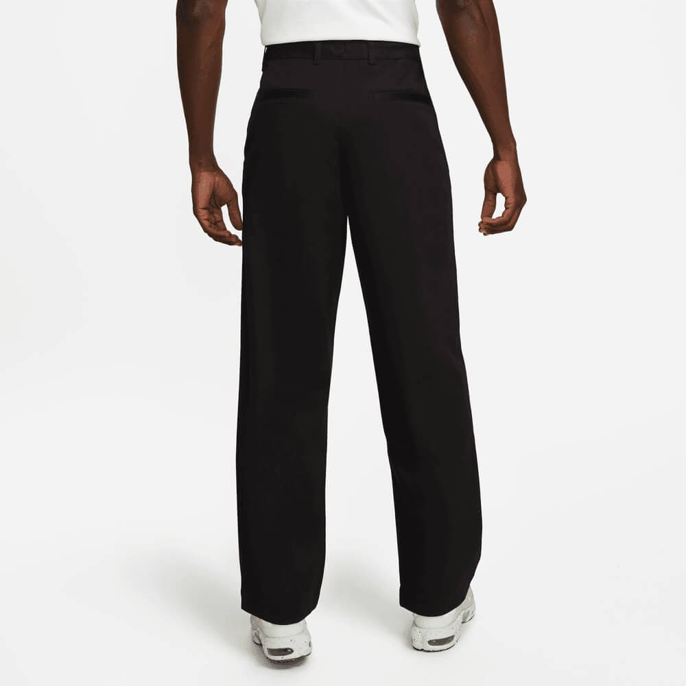 Nike Mens Unlined Cotton Chino Pants - Black - 50-50 Skate Shop
