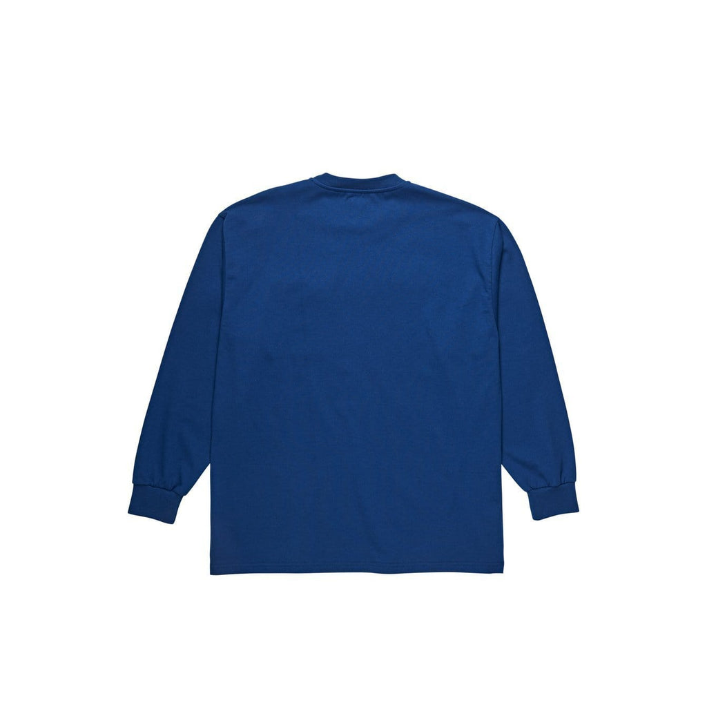 Polar Skate Pocket Long Sleeve Tee Dark Blue - 50-50 Skate Shop
