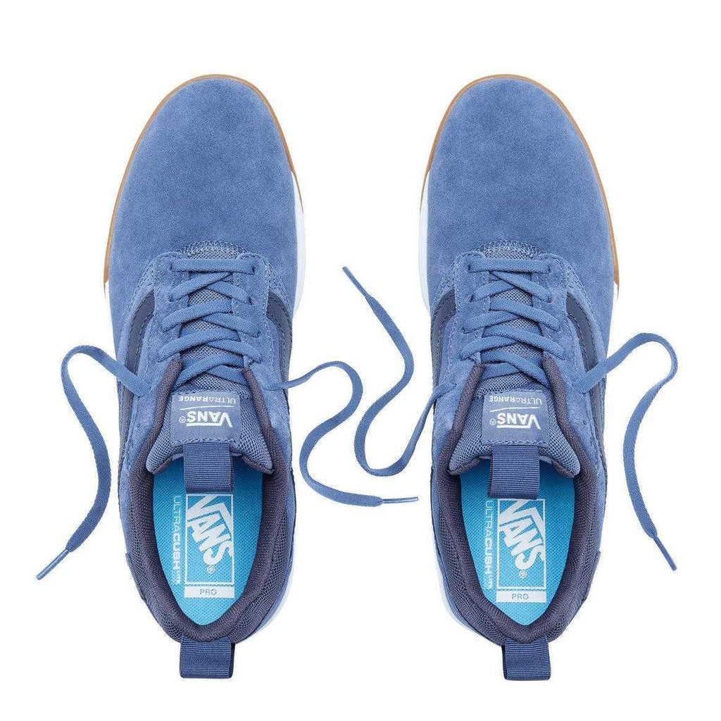Vans Mens Ultrarange Pro Vintage Indigo Gum White - 50-50 Skate Shop