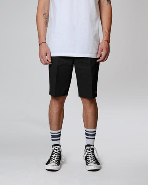 Dickies WR872 Slim Fit Work Short Black - 50-50 Skate Shop