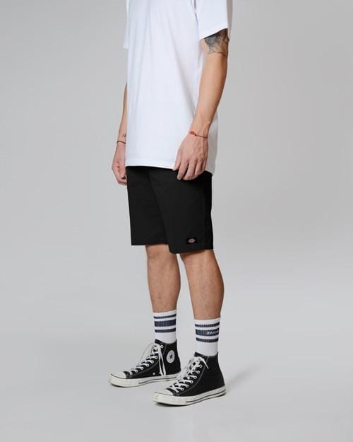 Dickies WR872 Slim Fit Work Short Black - 50-50 Skate Shop