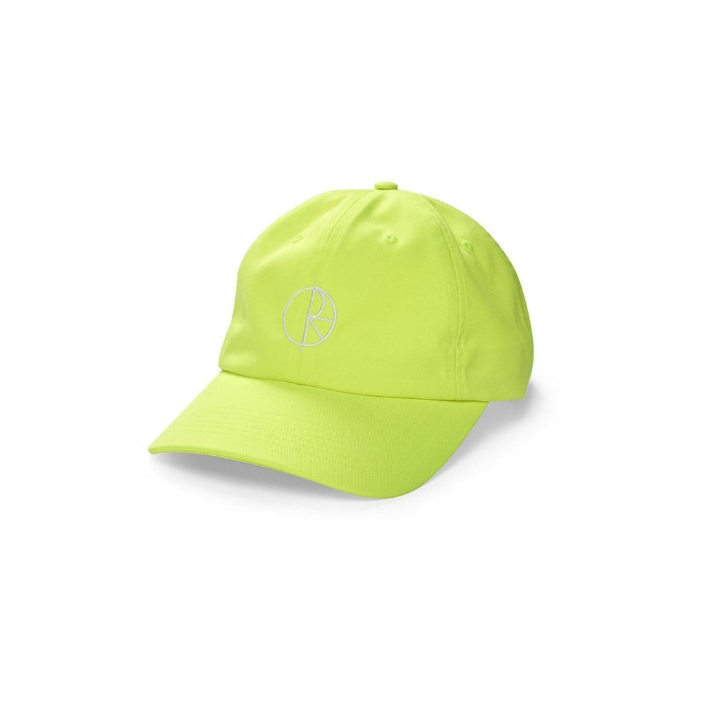 Polar Skate Stroke Logo Cap Neon Yellow - 50-50 Skate Shop
