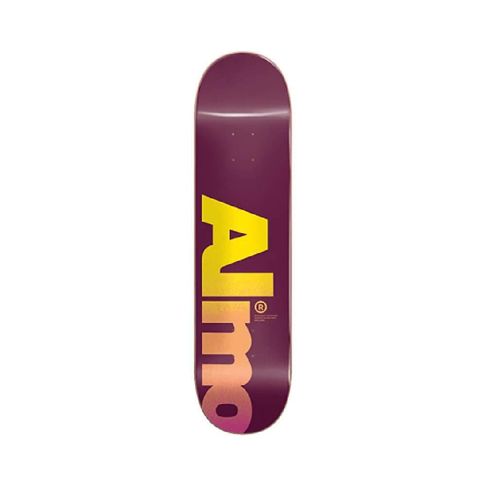 Almost Skateboard Deck Fall Off Logo Hybrid 8.0" x 31.6" Magenta 14" WB - 50-50 Skate Shop