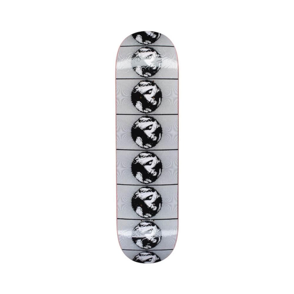 Fucking Awesome Skateboard Deck Vortex 8.25" x 31.79" Black White 14.12" WB - 50-50 Skate Shop