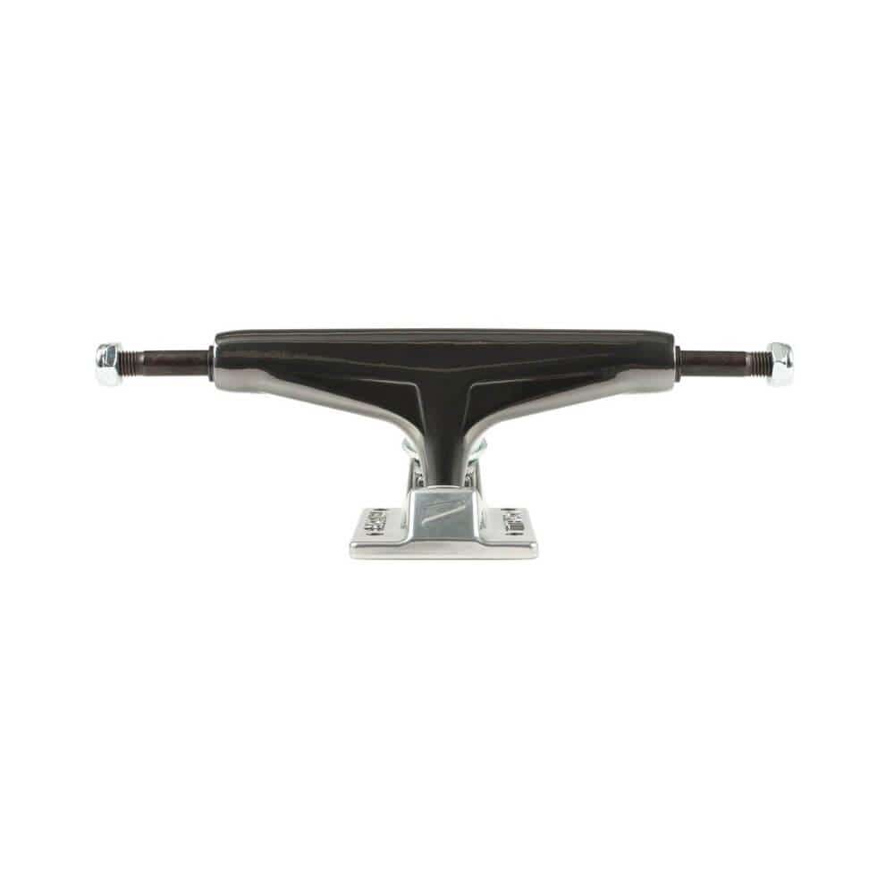 Tensor Skateboard Mag Light Glossy Trucks 5.25 (7.875") Gunmetal Silver - Set of 2 - 50-50 Skate Shop