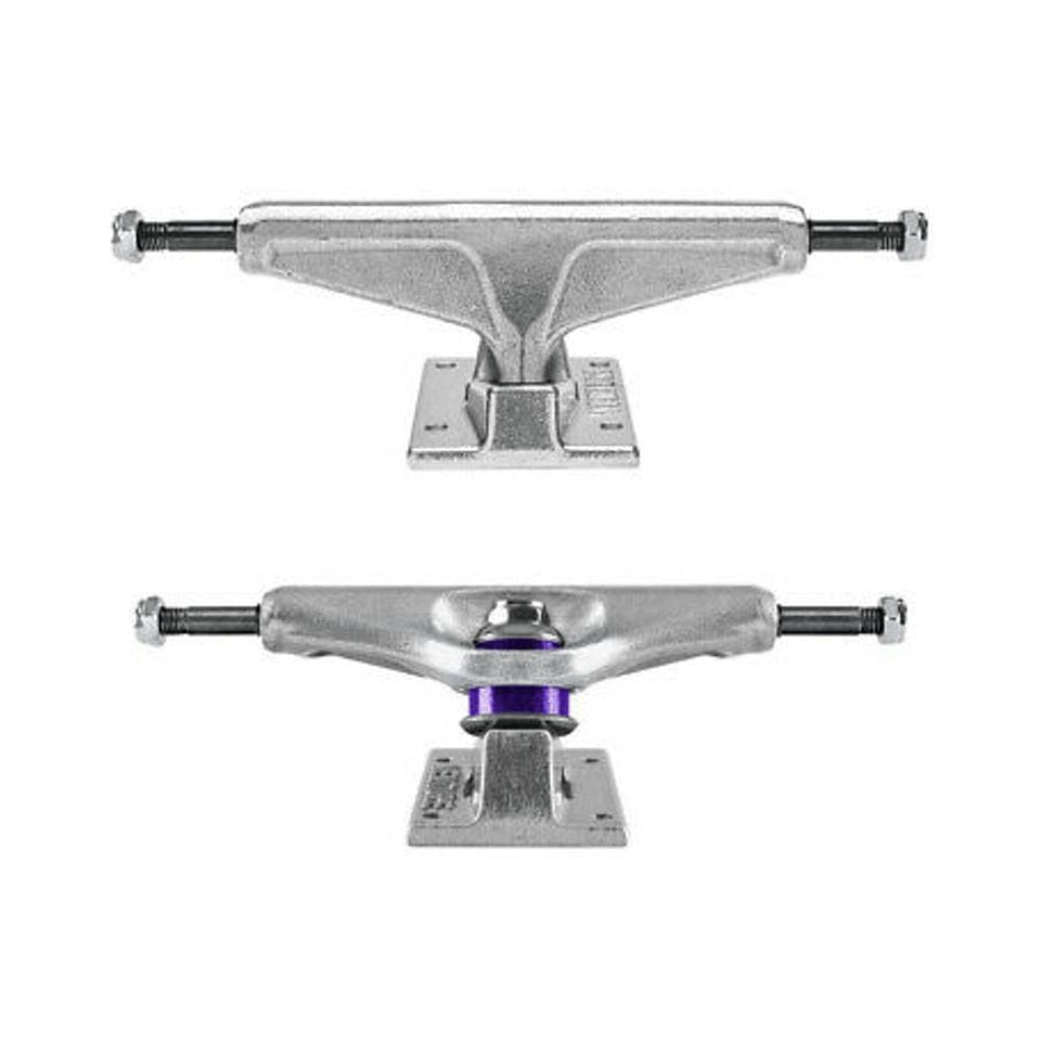 Venture Trucks Hi Polished 8.0" (5.2) Silver - Set of 2 - 50-50 Skate Shop