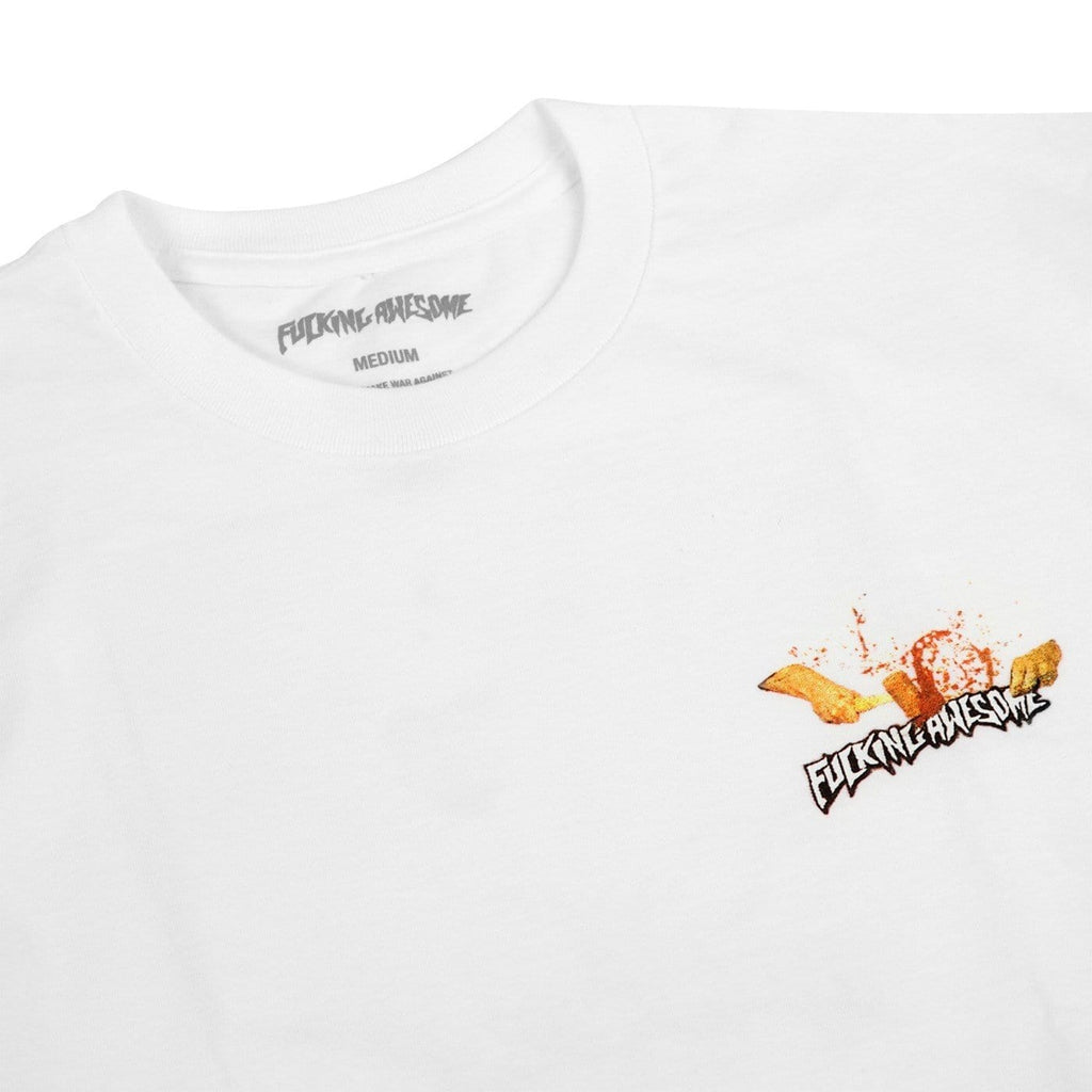 Fucking Awesome Bash Tee White - 50-50 Skate Shop