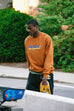 Butter Goods Crewneck Equipment Embroidered Oak - 50-50 Skate Shop