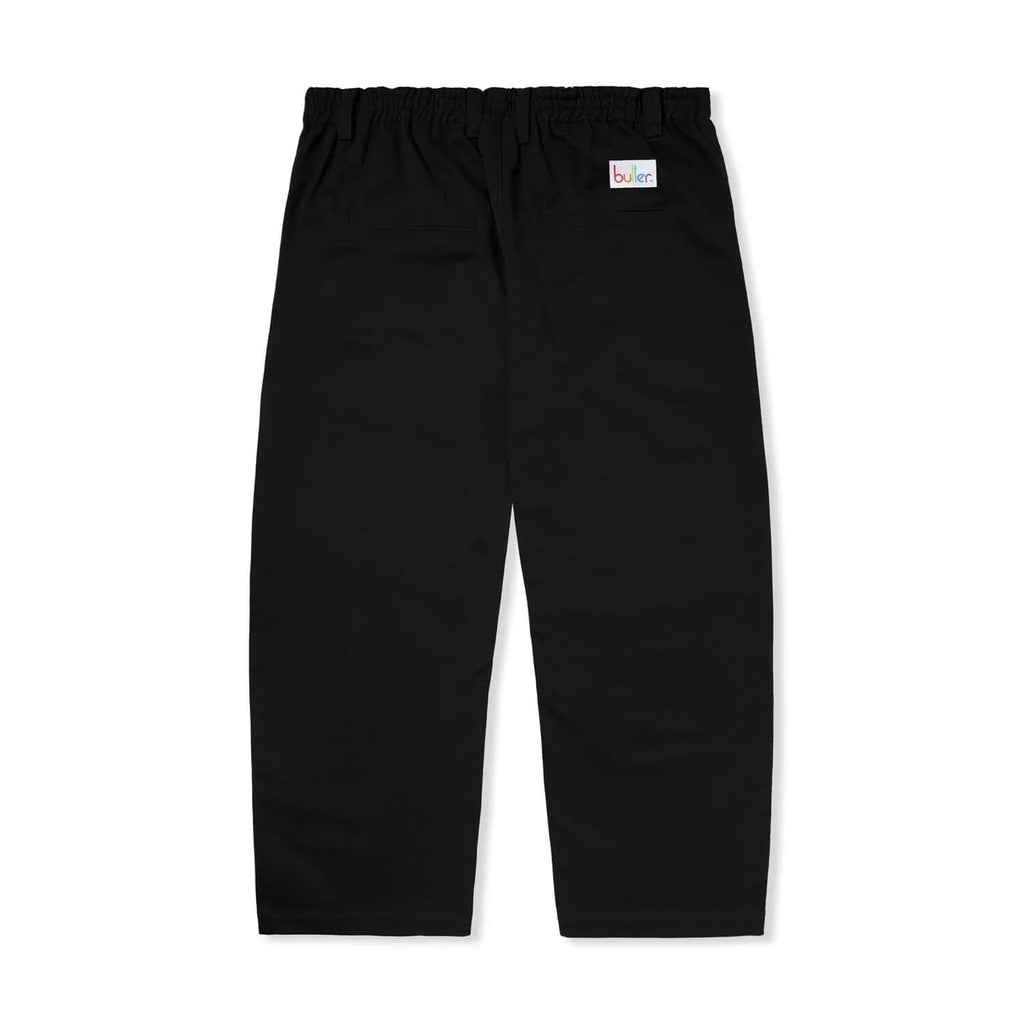 Butter Goods Wide Leg Pants Black 2 - 50-50 Skate Shop