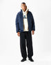 Butter Goods Paisley Reversible Puffer Jacket Navy - 50-50 Skate Shop