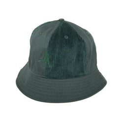 Passport Skate Cord Patch 6 Panel Bucket Hat Moss - 50-50 Skate Shop