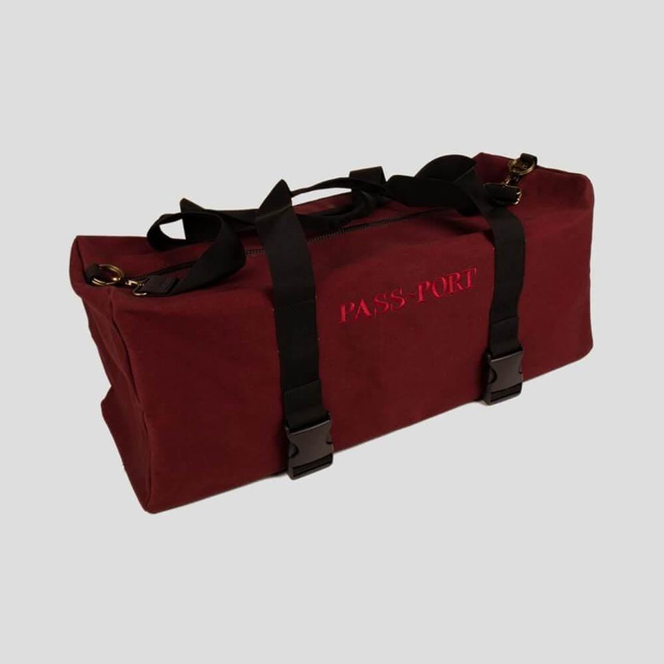 Passport Skate Freight Bag Maroon - 50-50 Skate Shop