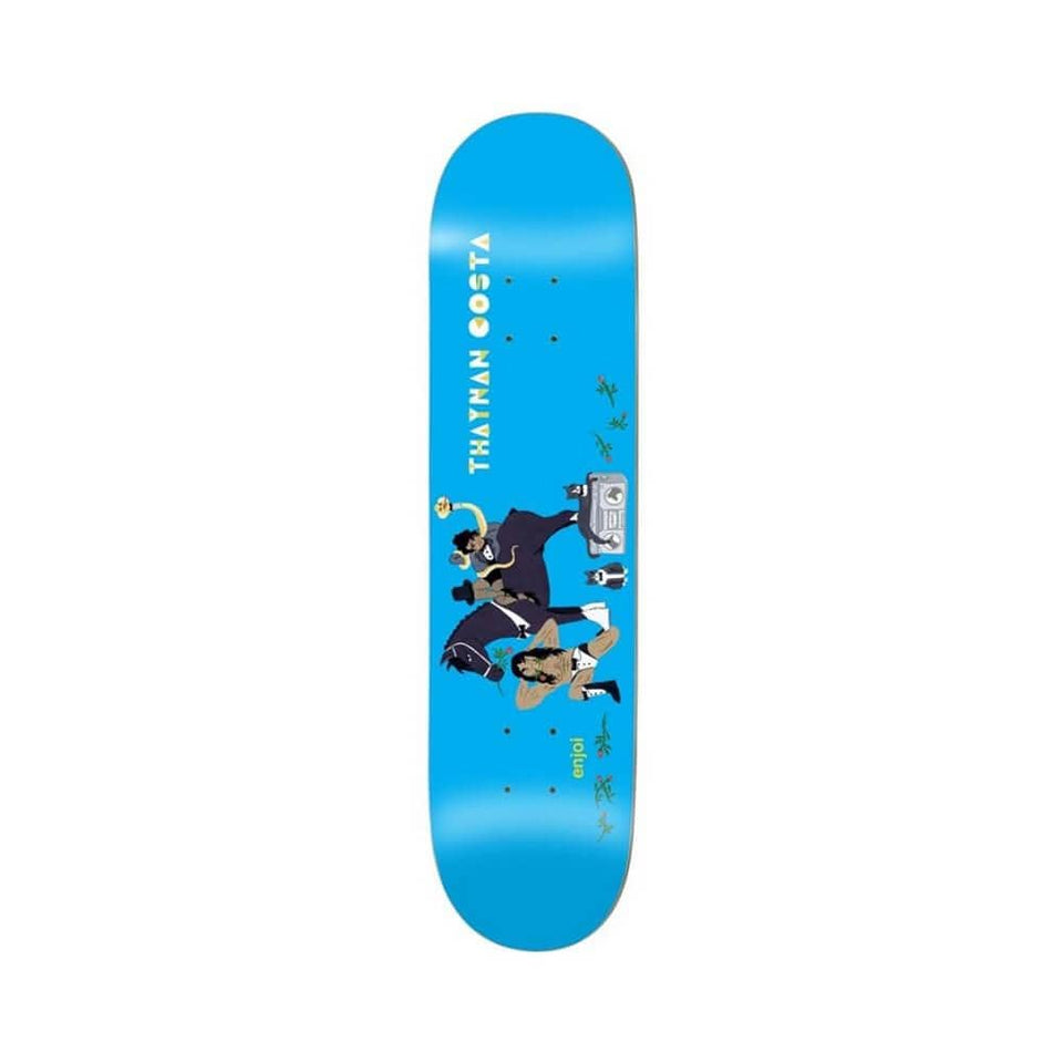 Enjoi Skateboard Deck Over Board Impact Light 8.0" x 31.6" Thaynan Costa 14" WB - 50-50 Skate Shop