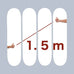 Skateboard Custom Graphic Deck - With Your Own Graphic - 50-50 Skate Shop