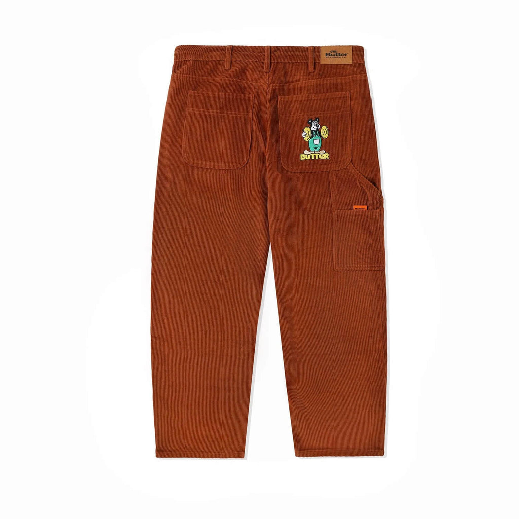 Butter Goods Cymbals Corduroy Pants Brown - 50-50 Skate Shop