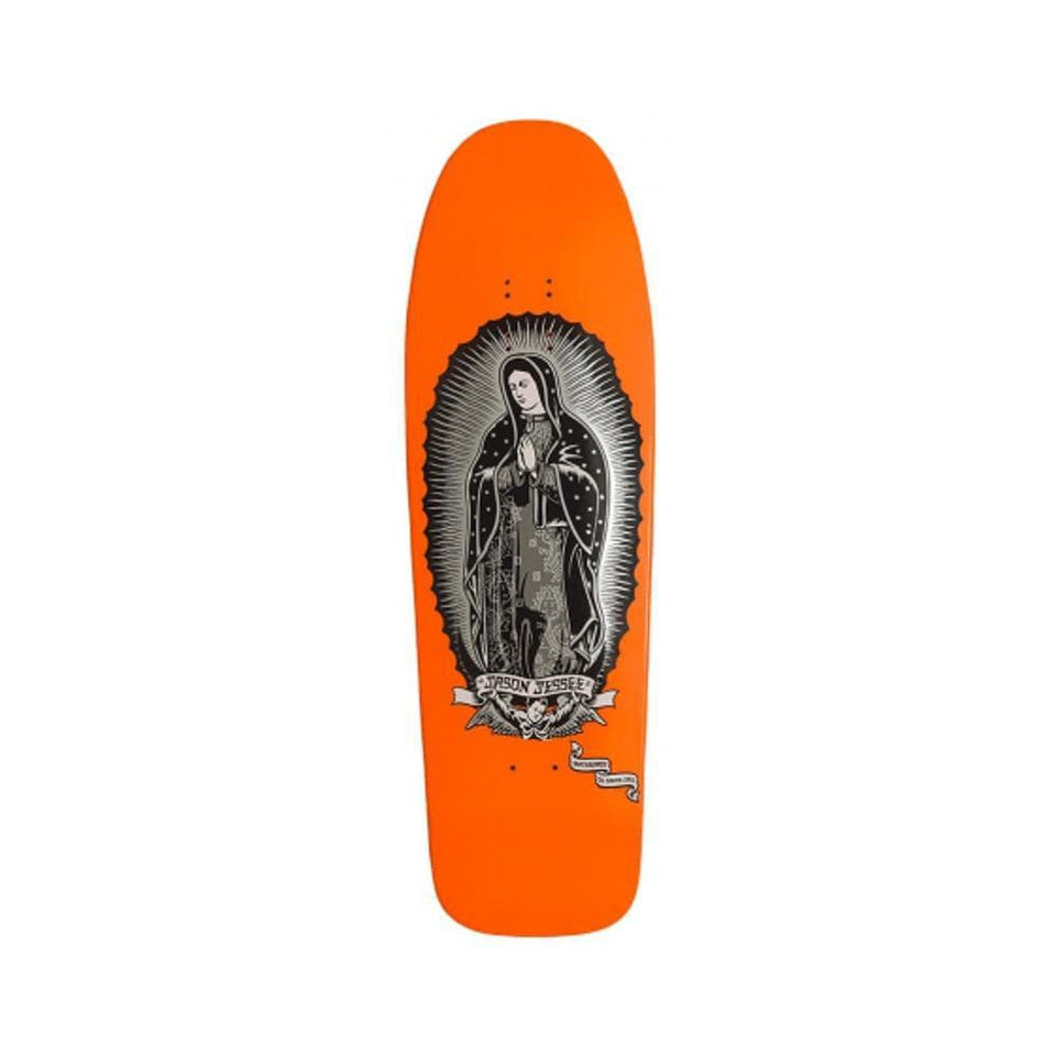 Santa Cruz Jessee Guadalupe Skateboard Deck Metallic Red 9.8" x 32" - 50-50 Skate Shop