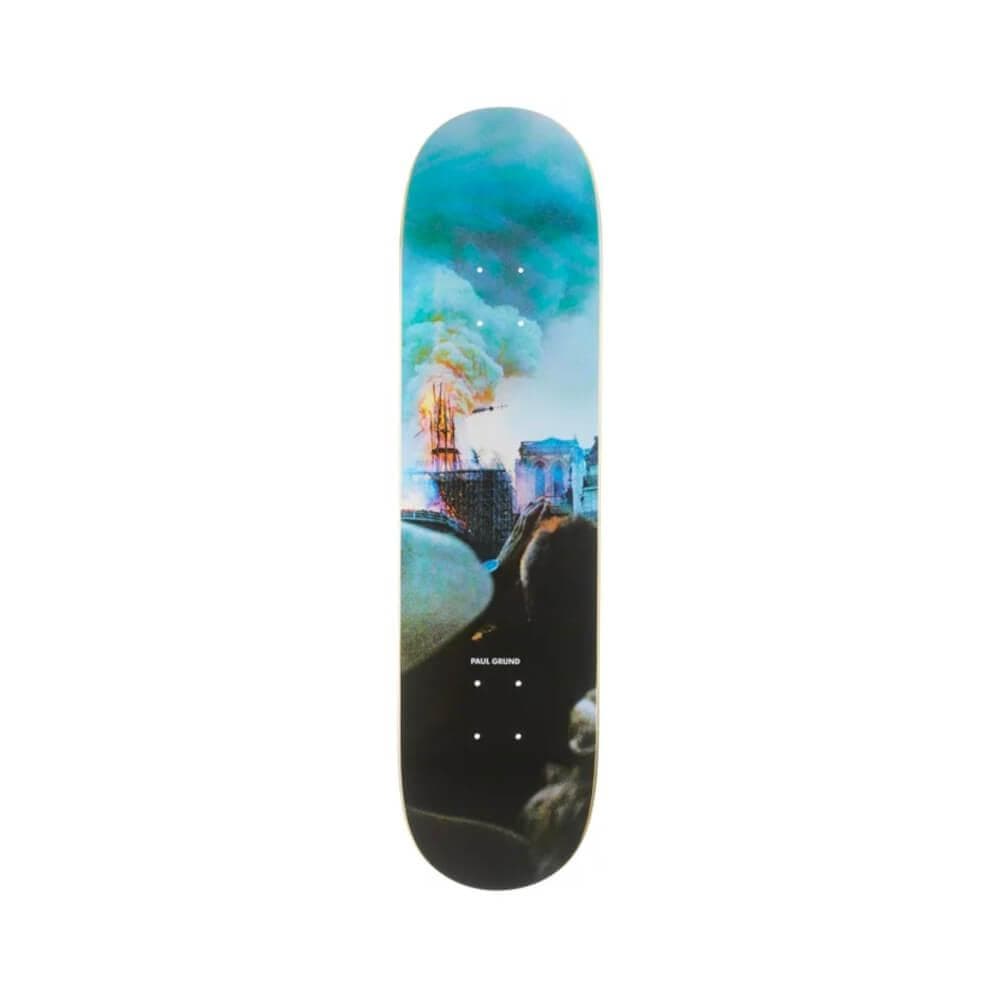 Polar Skateboard Deck Notre Dame 8.25" x 31.875" Paul Grund 14.125" WB - 50-50 Skate Shop
