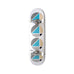 The 4 Skateboard Complete 8.25" x 31.8" White - 50-50 Skate Shop