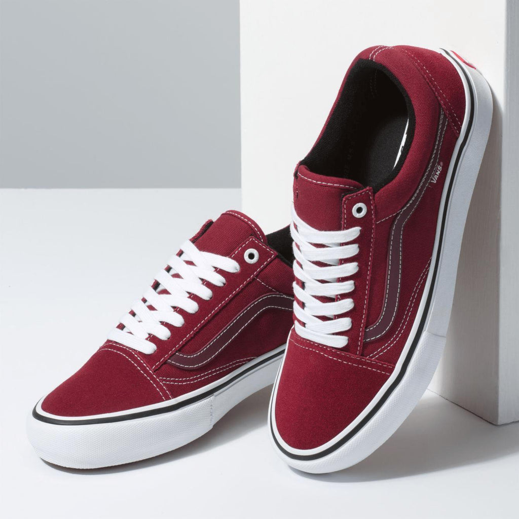 Vans Old Skool Pro Rumba Red/True White - 50-50 Skate Shop