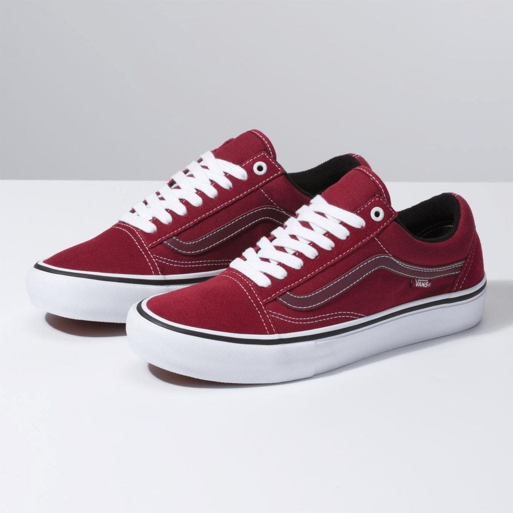 Vans Old Skool Pro Rumba Red/True White - 50-50 Skate Shop